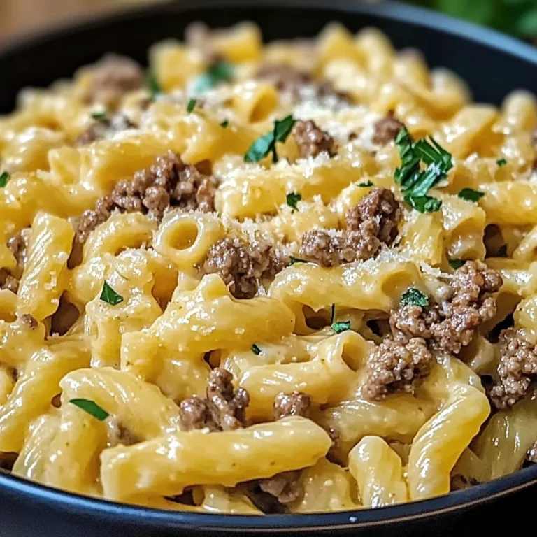 Beef and Garlic Butter Pasta recipe