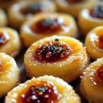 Cheesy Thumbprint Appetizers with Hot Pepper Jelly