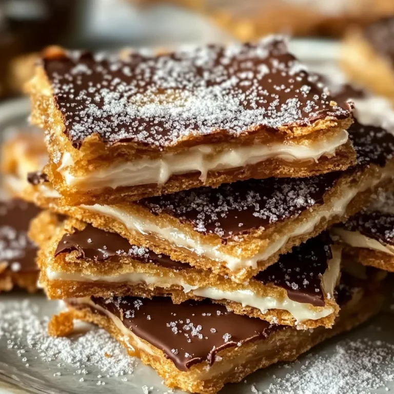 Churro Saltine Toffee