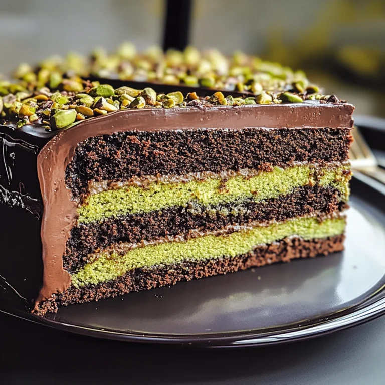 Dubai Chocolate Cake