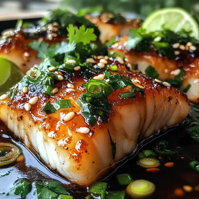 Ginger Soy Glazed Cod: A Flavorful and Healthy Seafood Dish