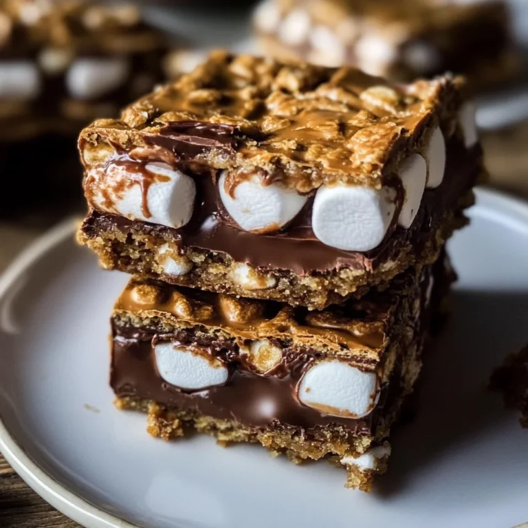 Golden Grachicken hams S'Mores Bars