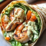 Grilled Shrimp Caesar Wraps