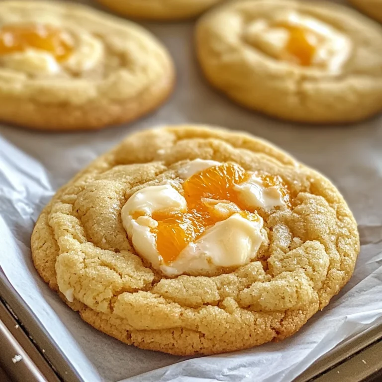 Orange Creamsicle Cookies