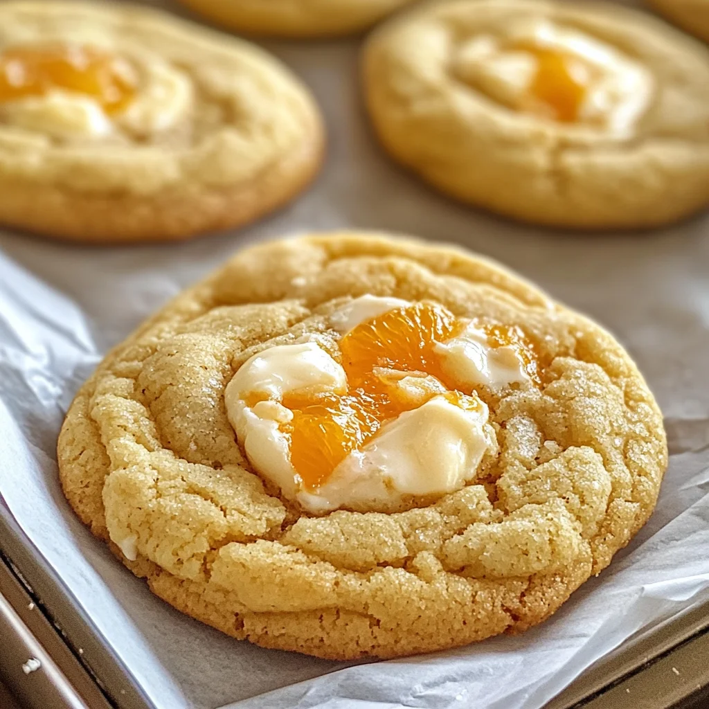 Orange Creamsicle Cookies