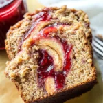 Peanut Butter & Jelly Banana Bread Recipe