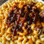 Pulled beef Mac and Cheese