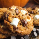 Pumpkin S'mores Cookies