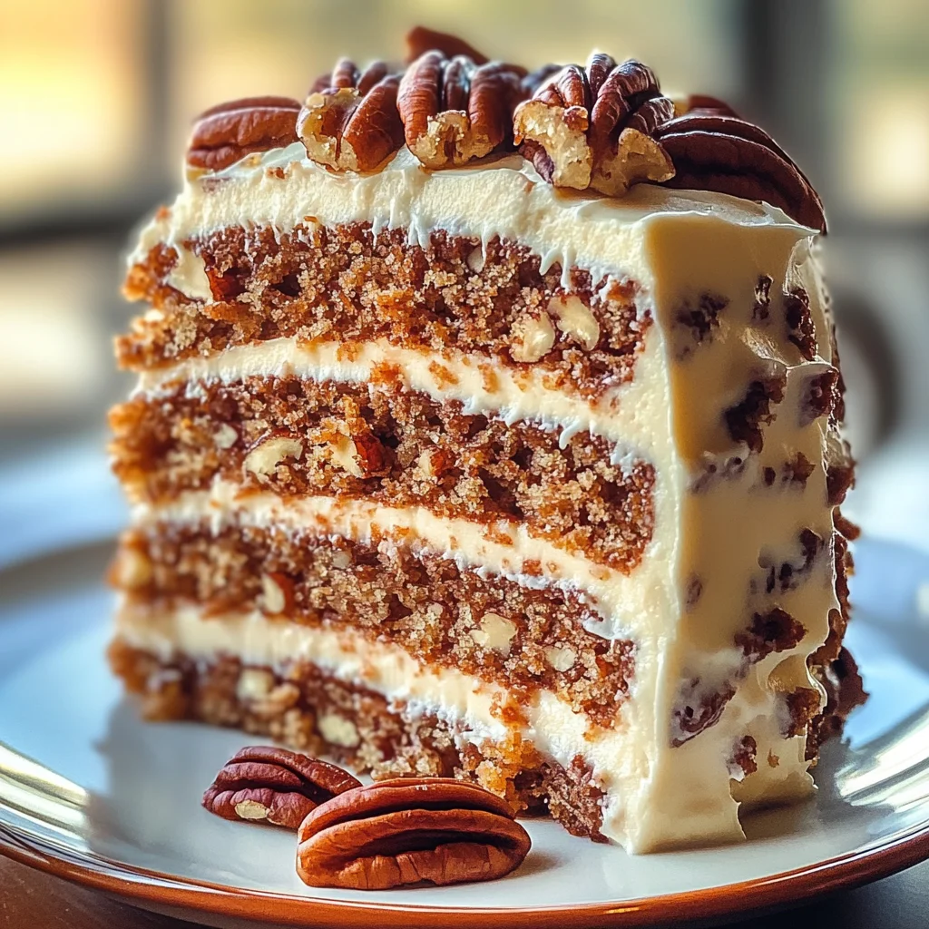 Southern Georgia Pecan Cake Recipe