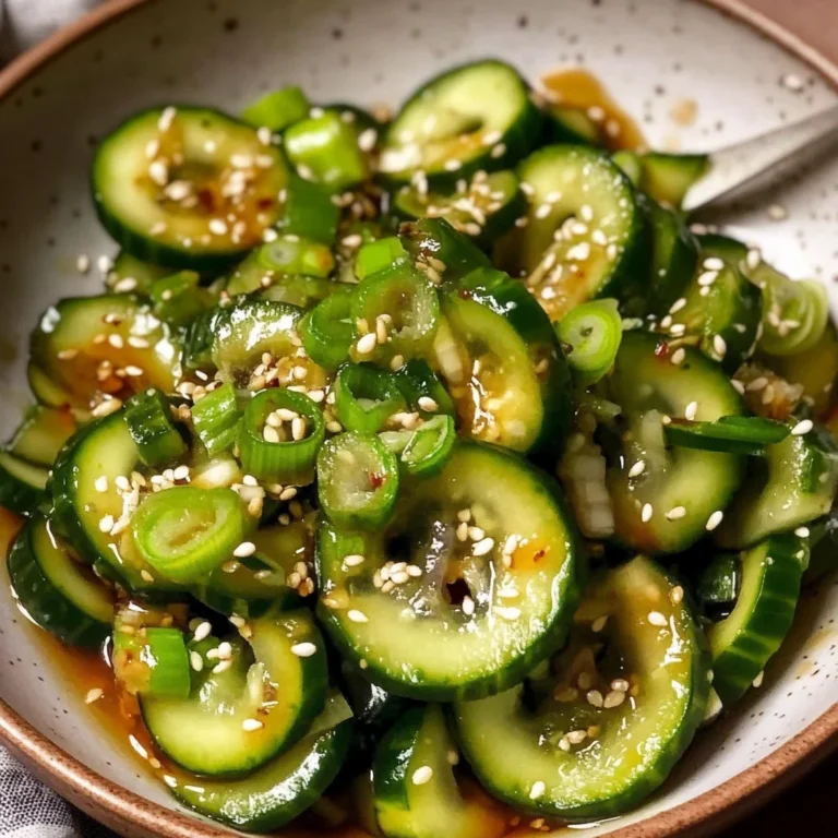 Spicy Cucumber Salad