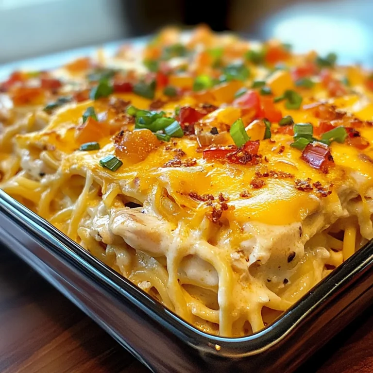 Spicy Southern Cheesy Chicken Spaghetti Casserole