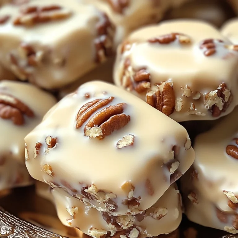 Vanilla Pecan Pralines