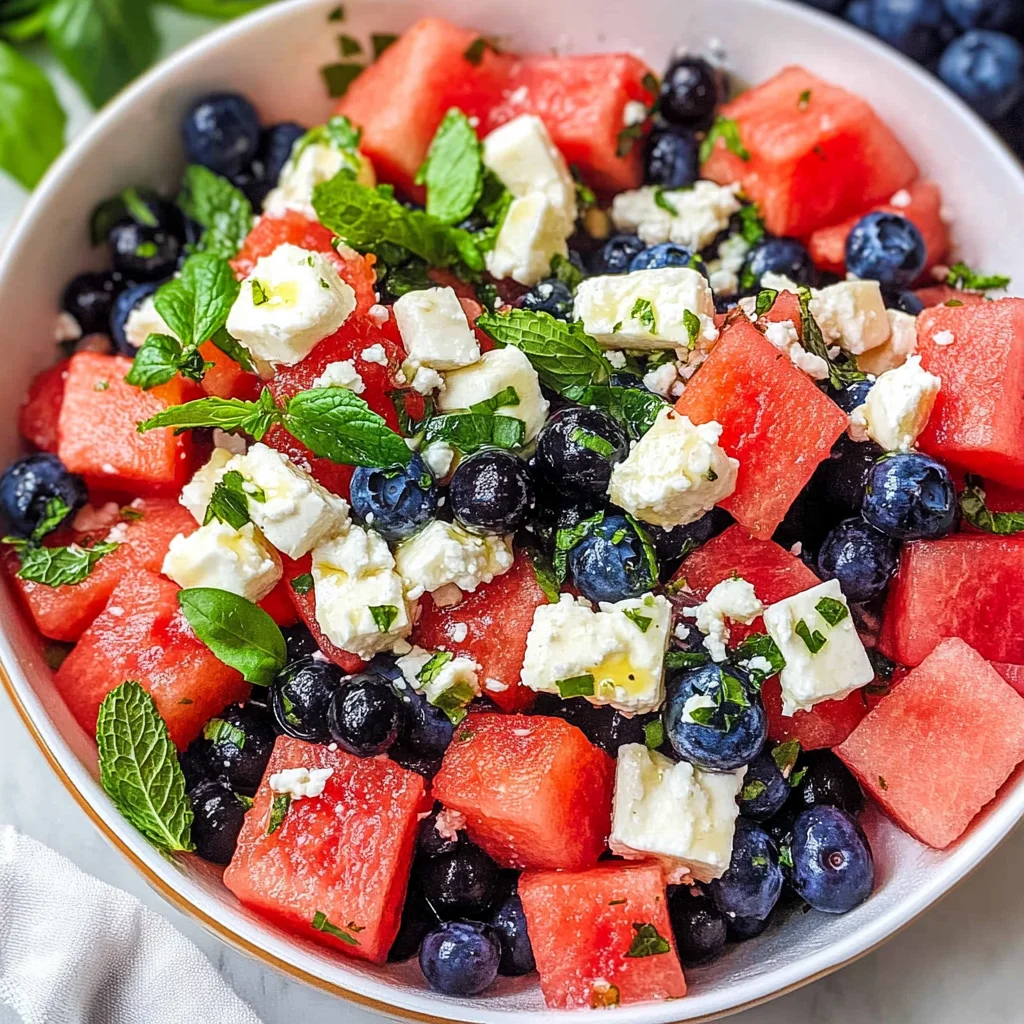 Watermelon Feta Salad