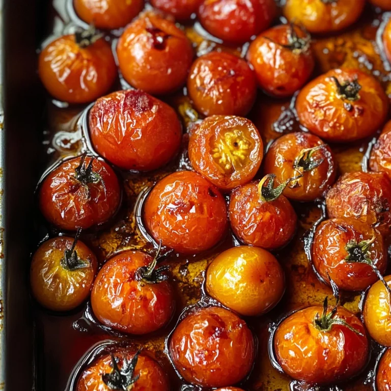 Balsamic Roasted Cherry Tomatoes Recipe