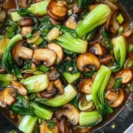 Bok Choy and Mushroom Stir Fry