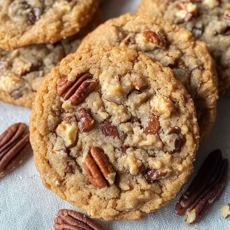 Bourbon Toffee Cookies