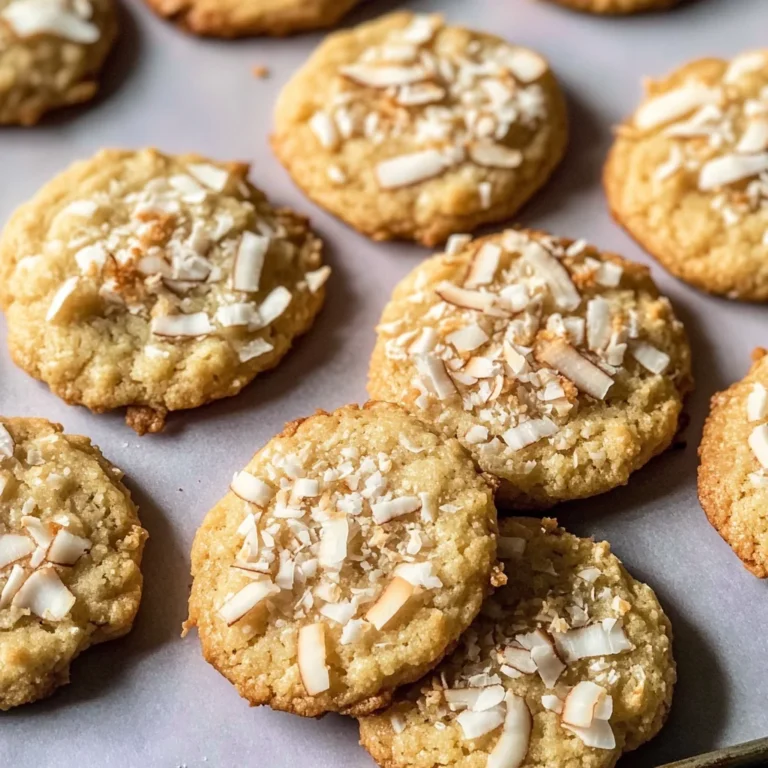 Chewy Coconut Cookies