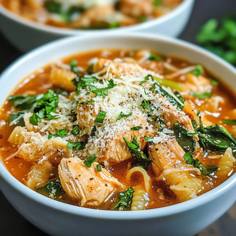 Chicken Parmesan Soup