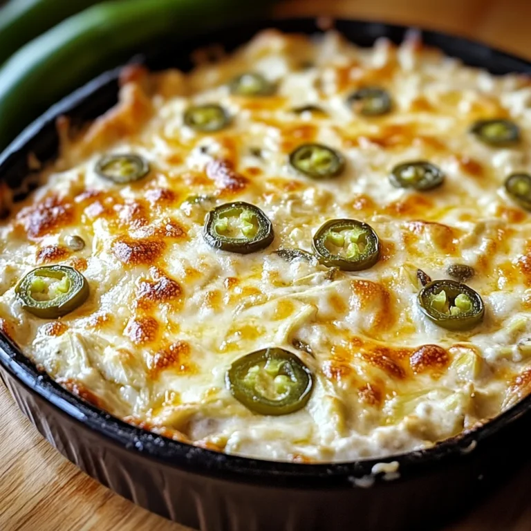 Creamy Baked Jalapeño Artichoke Dip