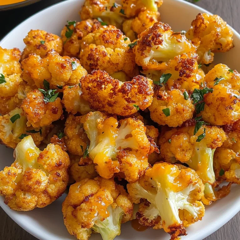Crispy Baked Orange Cauliflower Recipe