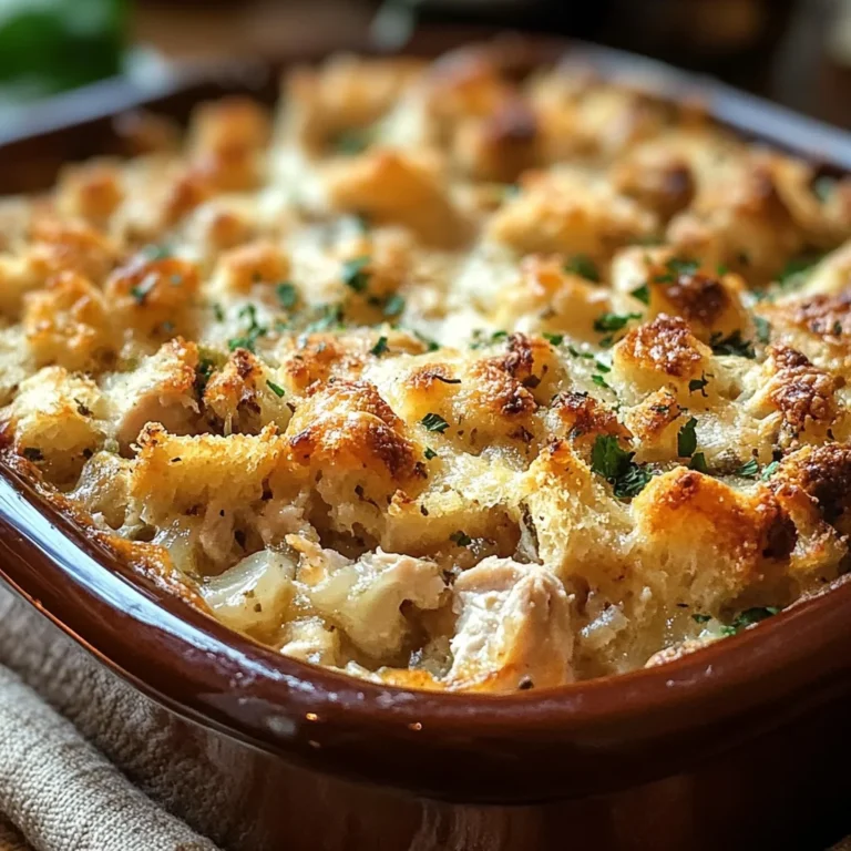 Dolly's Chicken and Stuffing Casserole