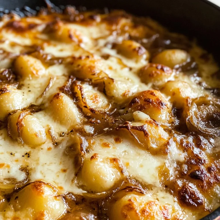 French Onion Gnocchi