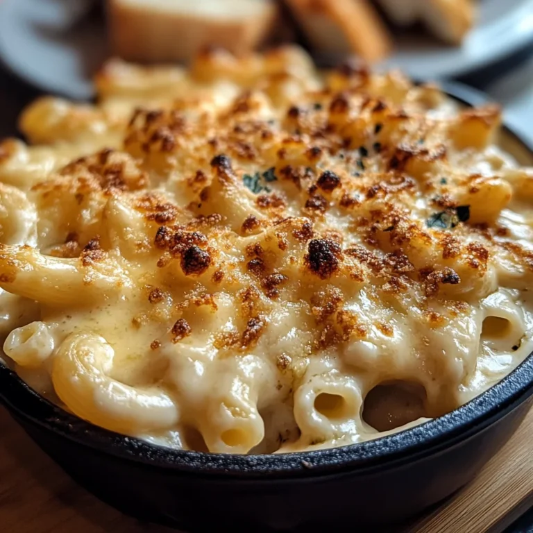 French onion soup mac & cheese