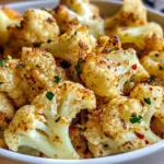Garlic Butter Roasted Cauliflower Recipe