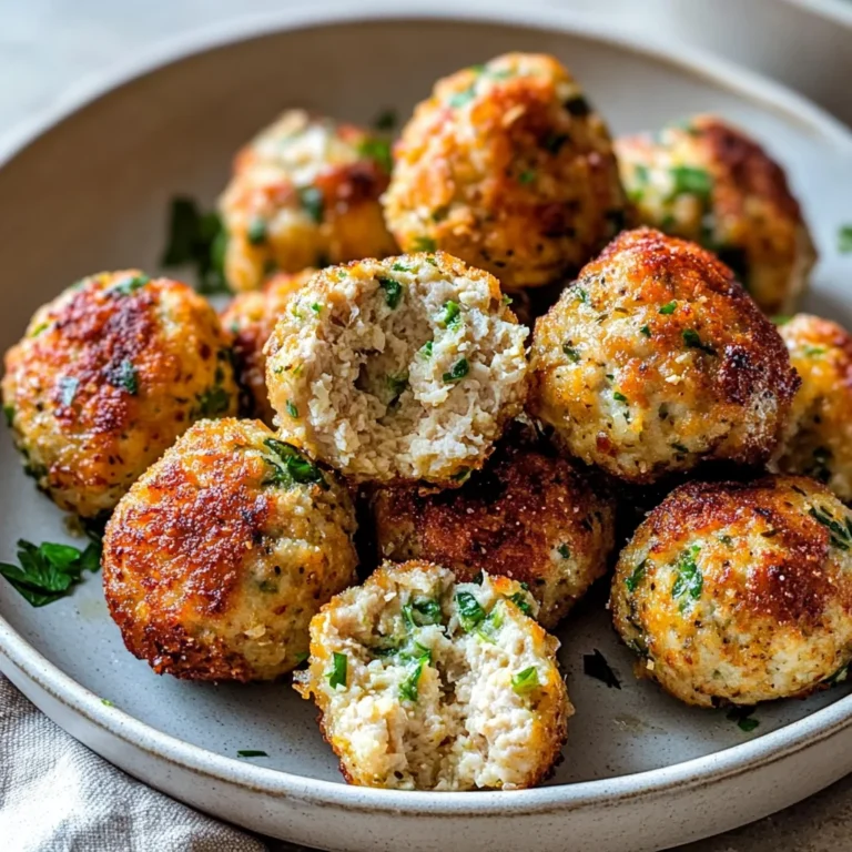 Ground Chicken Meatballs for Kids