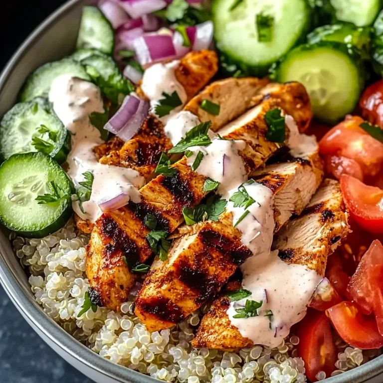 Healthy Chicken Shawarma Bowl