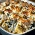 High-Protein Spinach and Artichoke Chicken Casserole: An Incredible Ultimate Meal