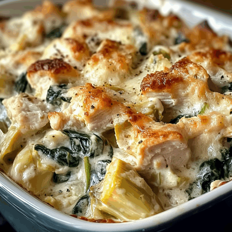 High-Protein Spinach and Artichoke Chicken Casserole: An Incredible Ultimate Meal