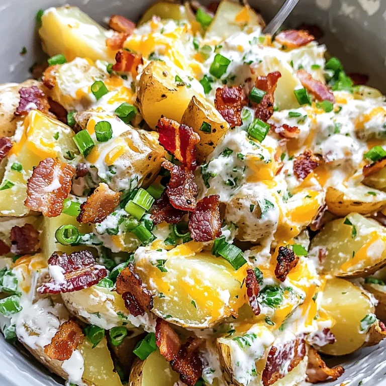 Loaded Baked Potato Salad