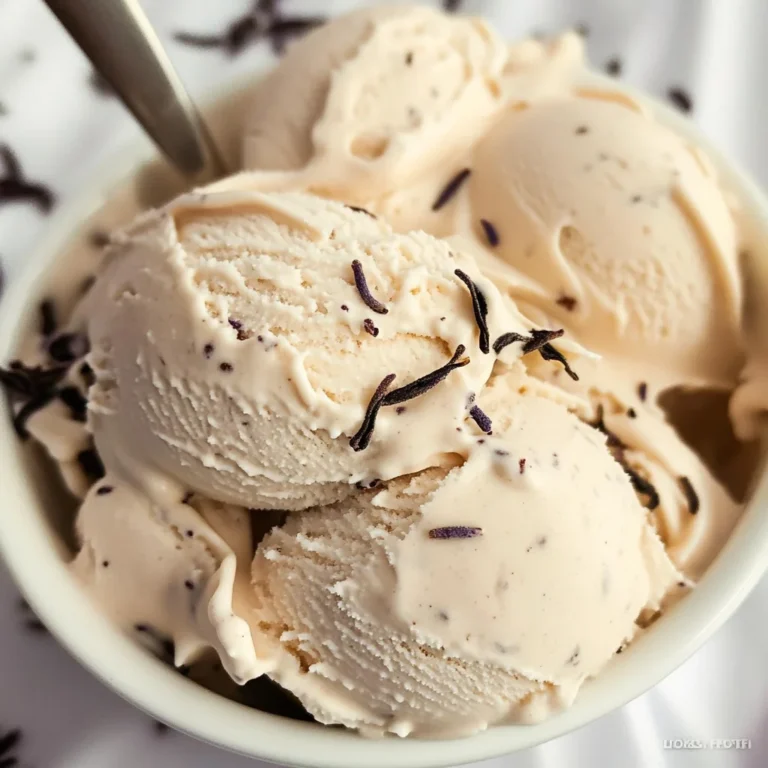 London Fog Ice Cream