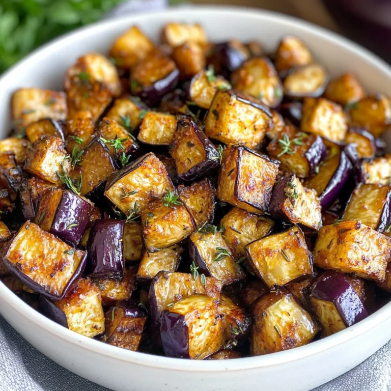 Low-Calorie Air Fryer Eggplant