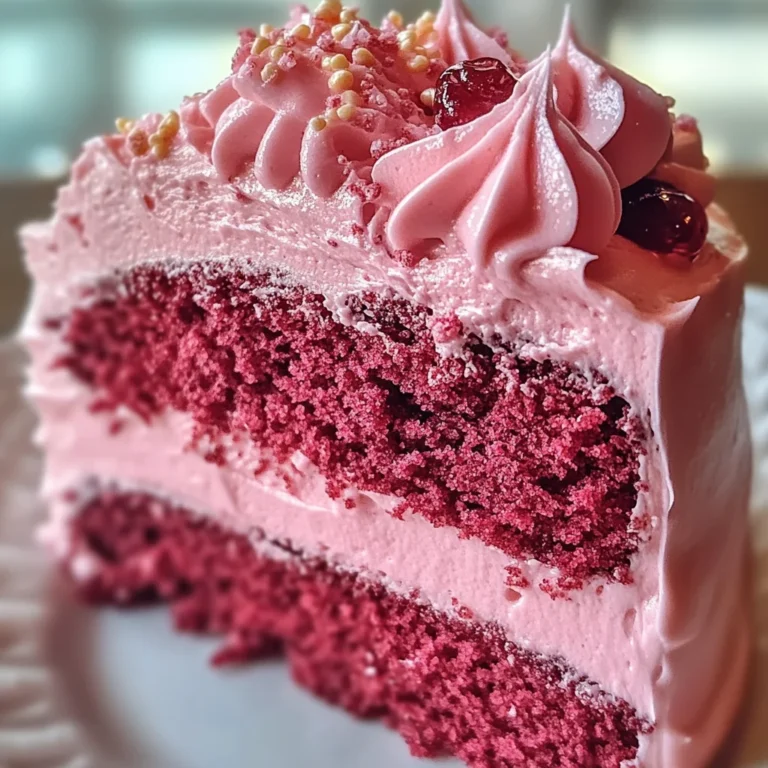 Mother's Day Pink Velvet Cake