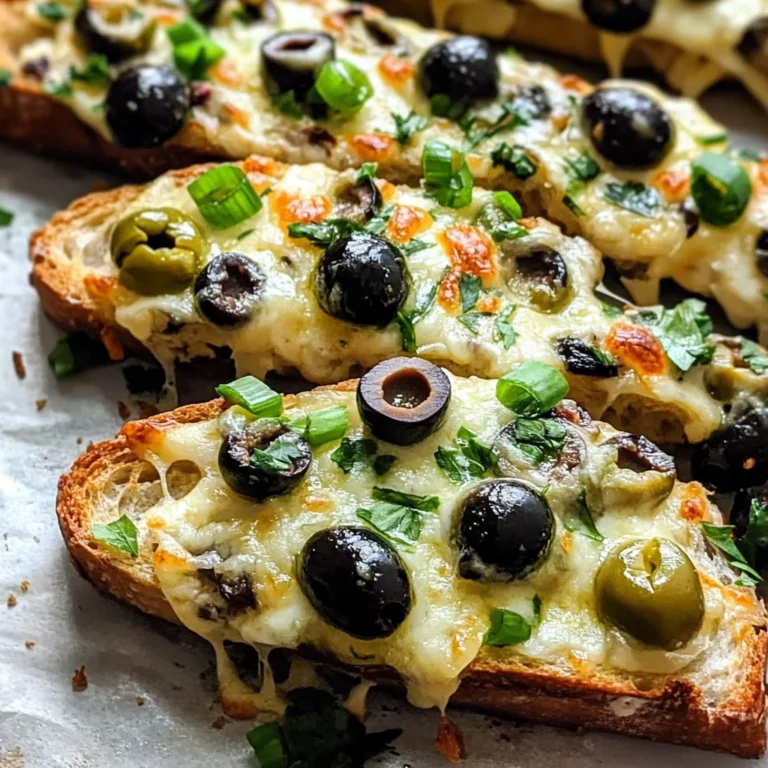 Olive Cheese Bread