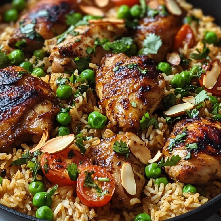 One Pot Shawarma Chicken And Rice Recipe