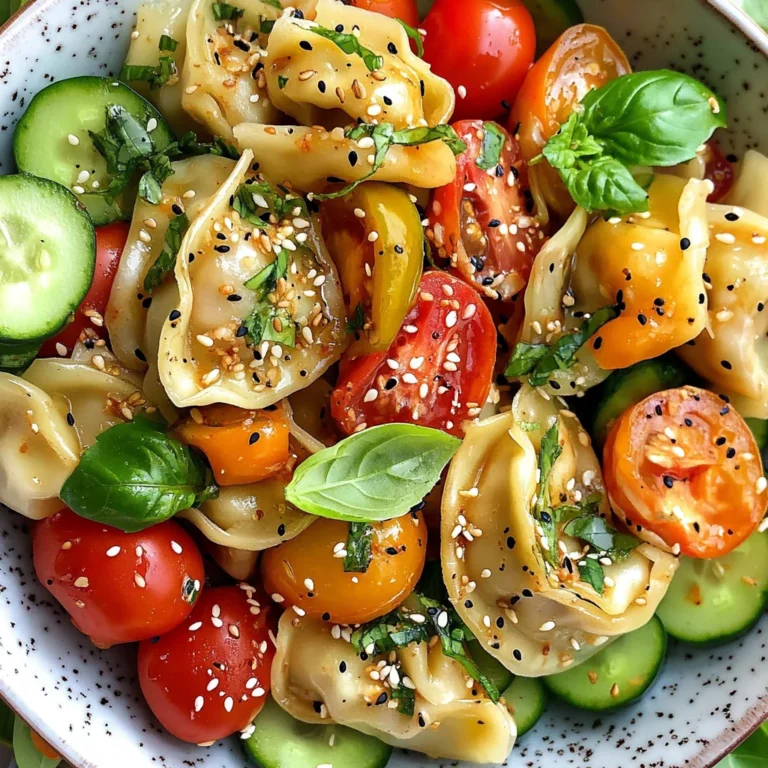 Potsticker Salad (Dumpling Salad)