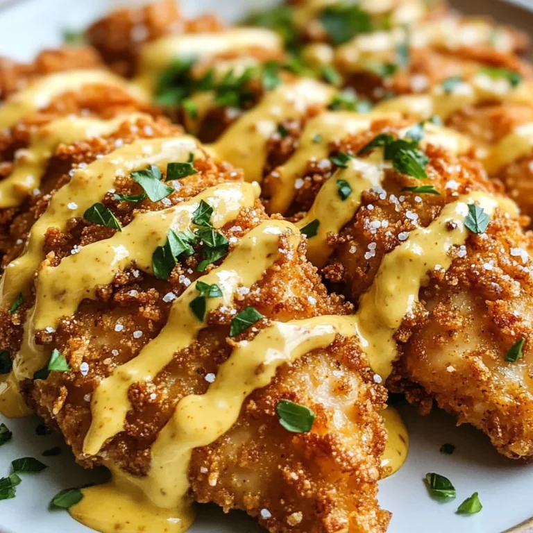 Pretzel Chicken with Mustard-Cheddar Sauce: An Amazing Ultimate Recipe
