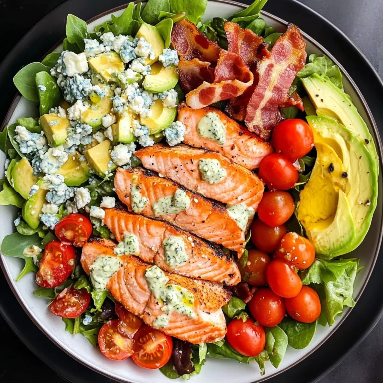 Salmon Cobb Salad
