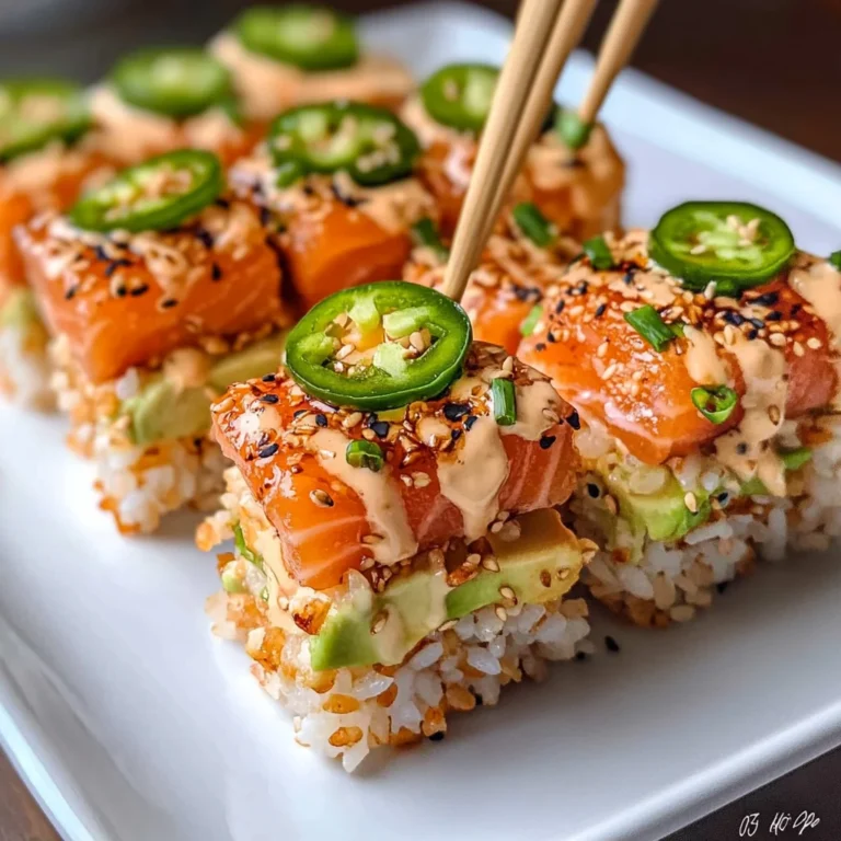 Salmon Crispy Rice