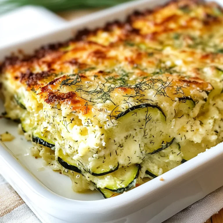 Simple Zucchini Dill Casserole - theamazingfood