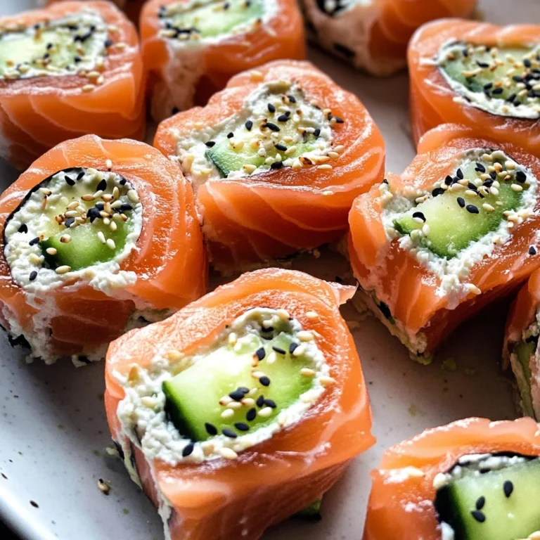 Smoked Salmon Roll Ups