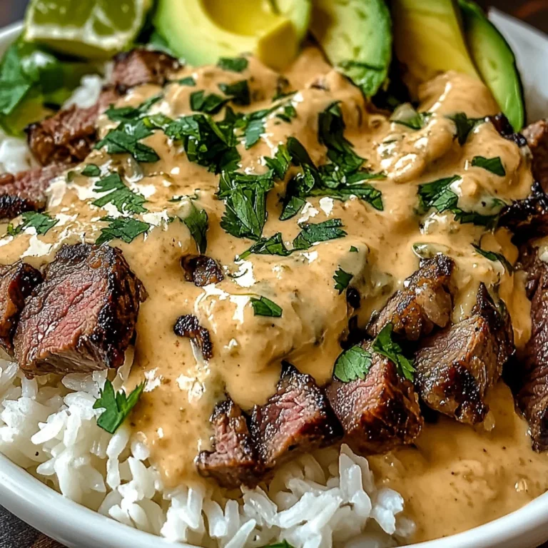 Steak Queso Rice