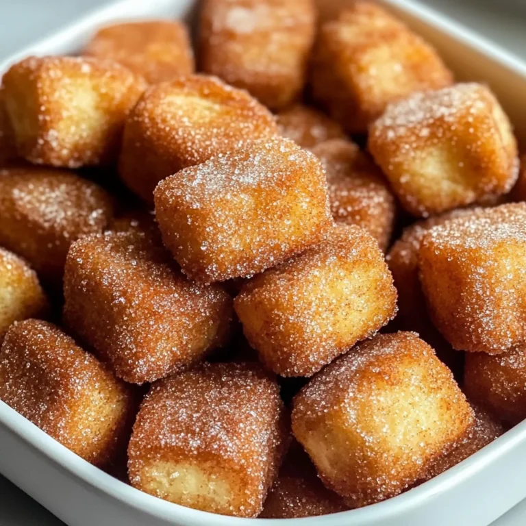 Sweet Air Fryer Churro Bites Recipe