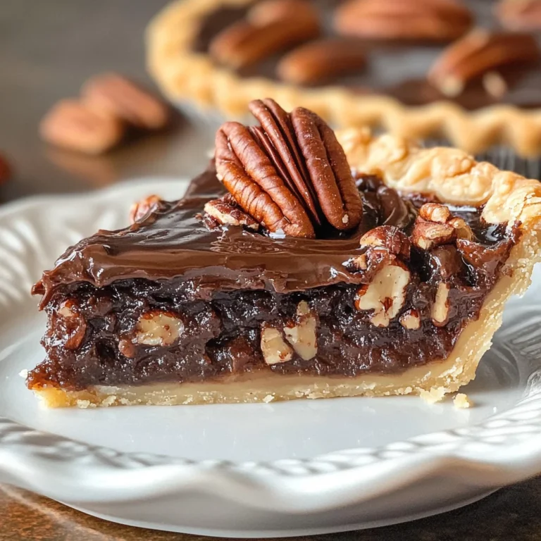 Texas Chocolate Pecan Pie