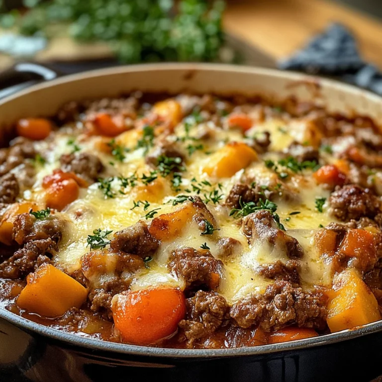 Tuscan Beef Casserole Delight