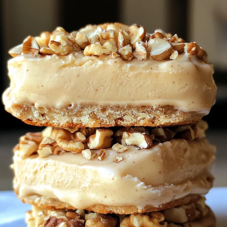 Walnut shortbread dulce de leche ice cream sandwich