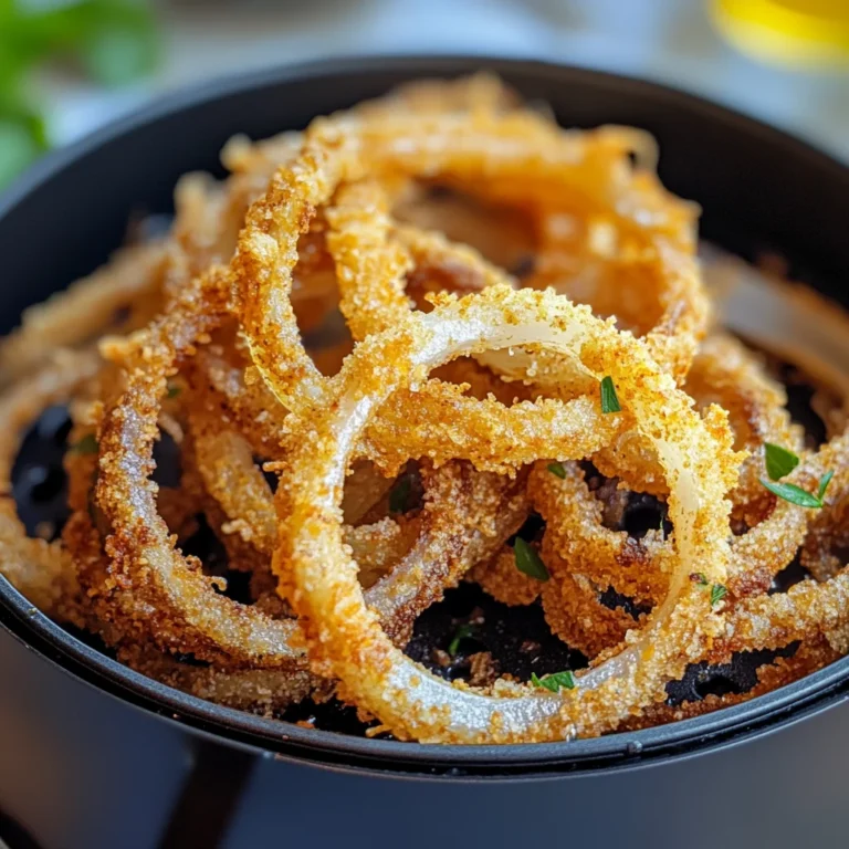 Air Fryer Crispy Onions recipe